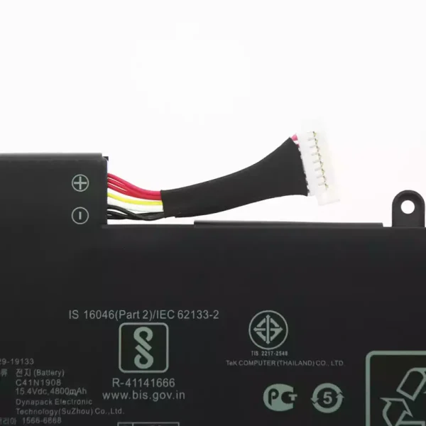แบตเตอรี่โน๊ตบุ๊ค ของแท้ ASUS C41N1908 - Image 4