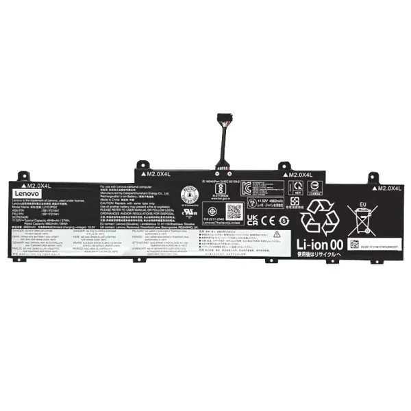 แบตเตอรี่โน๊ตบุ๊ค ของแท้ Lenovo L21C3PG2 L21M3PG2