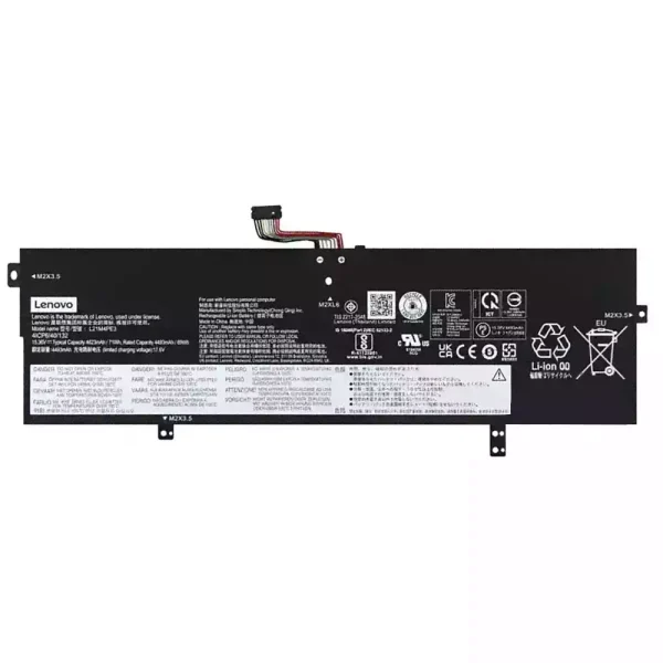 แบตเตอรี่โน๊ตบุ๊ค ของแท้ Lenovo L21M4PE3 L21L4PE3 - Image 2