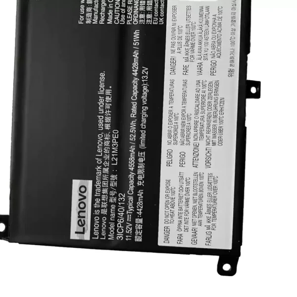 แบตเตอรี่โน๊ตบุ๊ค ของแท้ LENOVO L21M3PE0 L21C3PE0 L21L3PE0 L21B3PE0 - Image 2