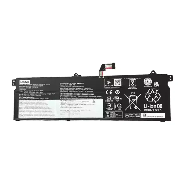 แบตเตอรี่โน๊ตบุ๊ค ของแท้ LENOVO L21C3PD7 L21M3PD7 - Image 2