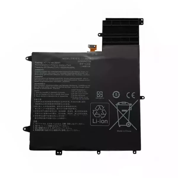 แบตเตอรี่โน๊ตบุ๊ค ของแท้ ASUS C21N1706