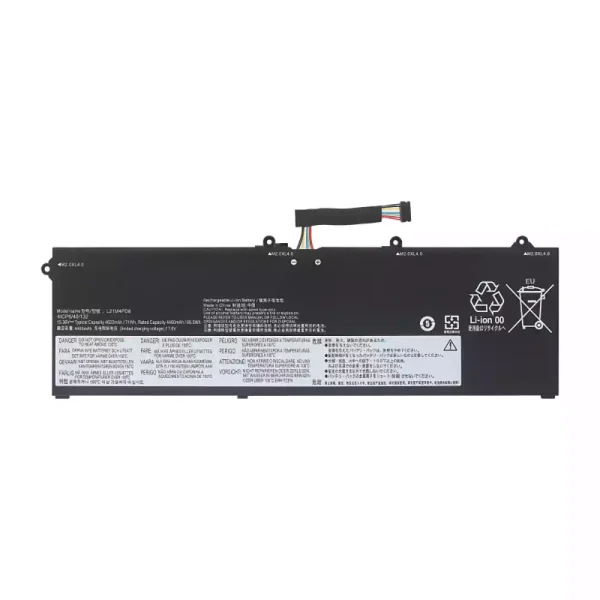 แบตเตอรี่โน๊ตบุ๊ค ของแท้ LENOVO L21C4PD8 L21D4PD8 L21L4PD8 L21M4PD8