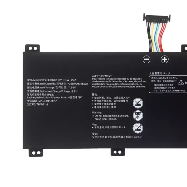แบตเตอรี่โน๊ตบุ๊ค ของแท้ HUAWEI HB6081V1ECW-22A - Image 3