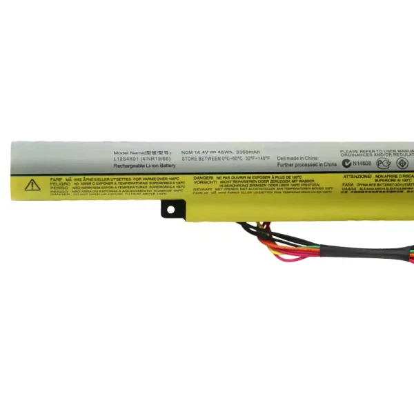 แบตเตอรี่โน๊ตบุ๊ค ของแท้ LENOVO L12L4K01 L12S4E21 L12M4E21 L12M4K01 - Image 4