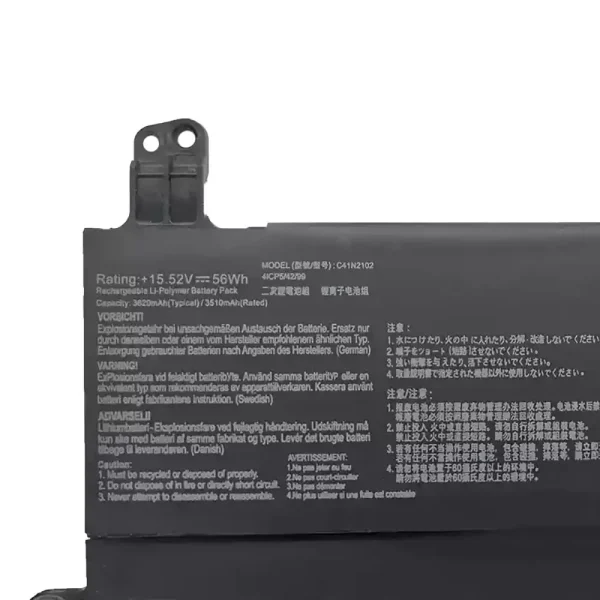 แบตเตอรี่โน๊ตบุ๊ค ของแท้ ASUS C41N2102 - Image 3