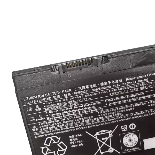 แบตเตอรี่โน๊ตบุ๊ค ของแท้ Fujitsu FMVNBP246,Fujitsu Lifebook P727 P728 U727 U728 U729 - Image 3