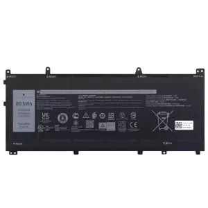 แบตเตอรี่โน๊ตบุ๊ค ของแท้ DELL VG661 V4N84,DELL Alienware x14 R1 R2