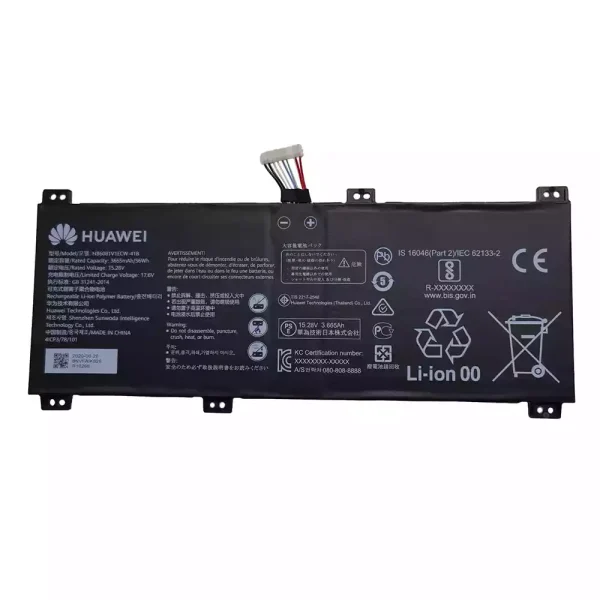 แบตเตอรี่โน๊ตบุ๊ค ของแท้ HUAWEI HB6081V1ECW-41B HB6081V1ECW-41C