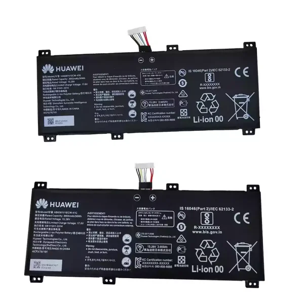 แบตเตอรี่โน๊ตบุ๊ค ของแท้ HUAWEI HB6081V1ECW-41B HB6081V1ECW-41C - Image 3