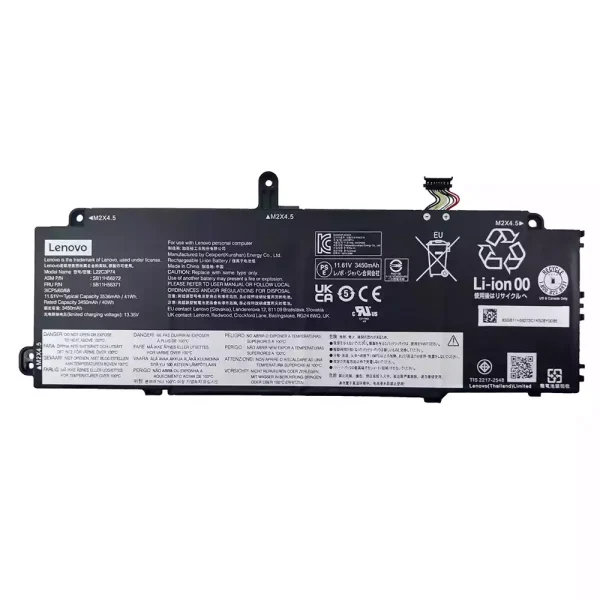แบตเตอรี่โน๊ตบุ๊ค ของแท้ LENOVO L22C3P74 SB11H56272 5B11H56371