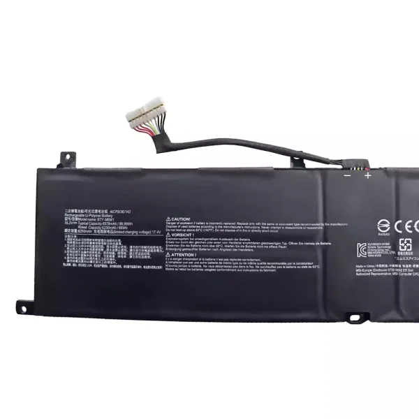 แบตเตอรี่โน๊ตบุ๊ค ของแท้ MSI BTY-M6M1 - Image 3
