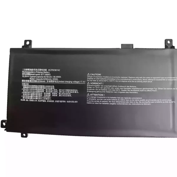 แบตเตอรี่โน๊ตบุ๊ค ของแท้ MSI BTY-M6M3 - Image 3