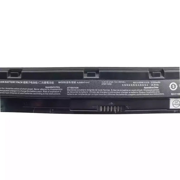 แบตเตอรี่โน๊ตบุ๊ค ของแท้ CLEVO NJ50BAT-4-47 - Image 2