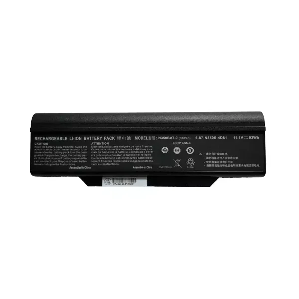 แบตเตอรี่โน๊ตบุ๊ค ของแท้ N350BAT-9 6-87-N350S-4D81