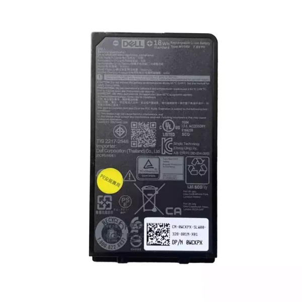 แบตเตอรี่โน๊ตบุ๊ค ของแท้ DELL WV9RV WCKPX