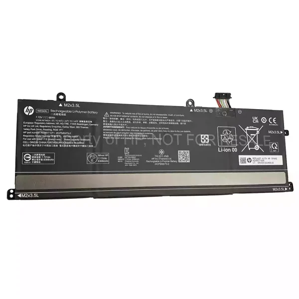 แบตเตอรี่โน๊ตบุ๊ค ของแท้ HP WE04XL HSTNN-WB0F N39857-005