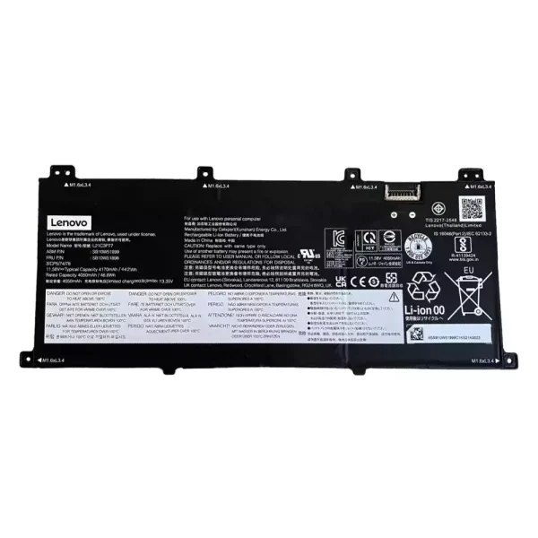 แบตเตอรี่โน๊ตบุ๊ค ของแท้ LENOVO L21C3P77 SB10W51999