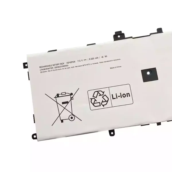 แบตเตอรี่โน๊ตบุ๊ค ของแท้ SONY VGP-BPS36 - Image 3