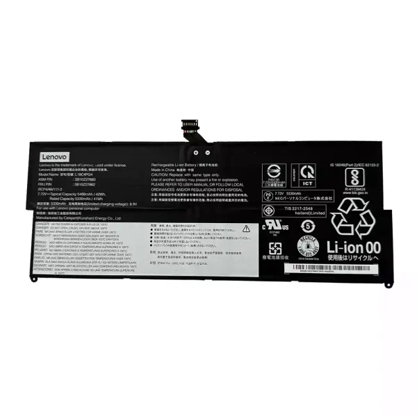 แบตเตอรี่โน๊ตบุ๊ค ของแท้ LENOVO L19M4PG4 L19C4PG4 L19D4PG3