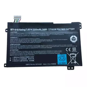 แบตเตอรี่โน๊ตบุ๊ค ของแท้ MSI BTY-S1B 40033906 925TA030F