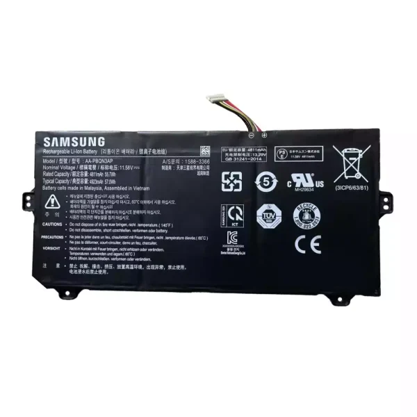 แบตเตอรี่โน๊ตบุ๊ค ของแท้ SAMSUNG AA-PBQN3AP
