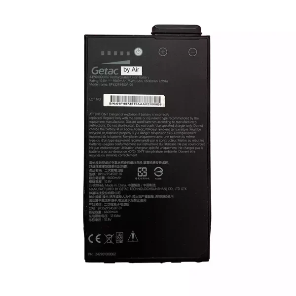 แบตเตอรี่โน๊ตบุ๊ค ของแท้ Getac BP3S2P3450P-01 441901000002
