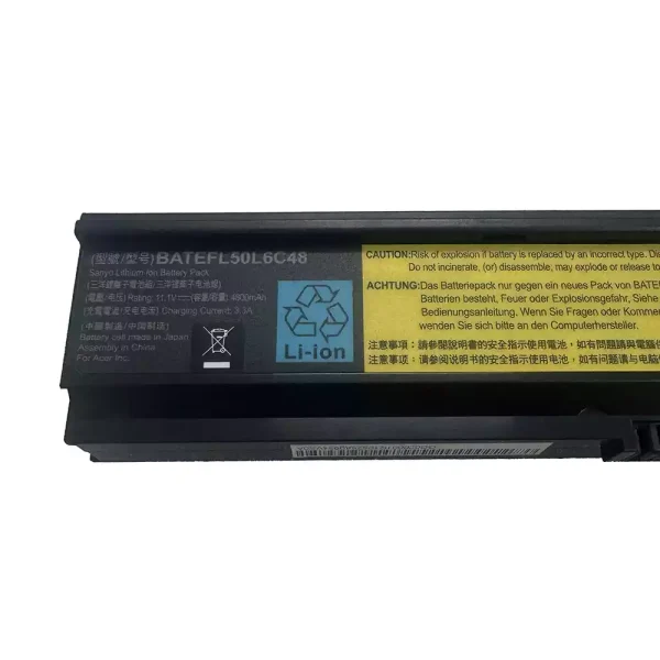 แบตเตอรี่โน๊ตบุ๊ค ของแท้ ACER BATEFL50L6C48 - Image 2