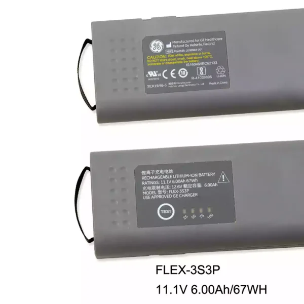 แบตเตอรี่ทดแทน ใช้ได้กับ FLEX-3S3P 2036984-001 M1168356 - Image 2