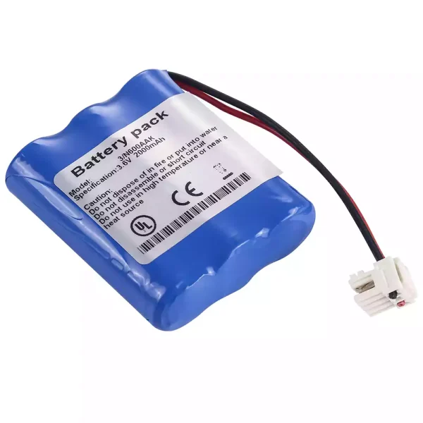 แบตเตอรี่ทดแทน ใช้ได้กับ B.Braun casmed 3/N600AAK NI-AA2000MAH - Image 2
