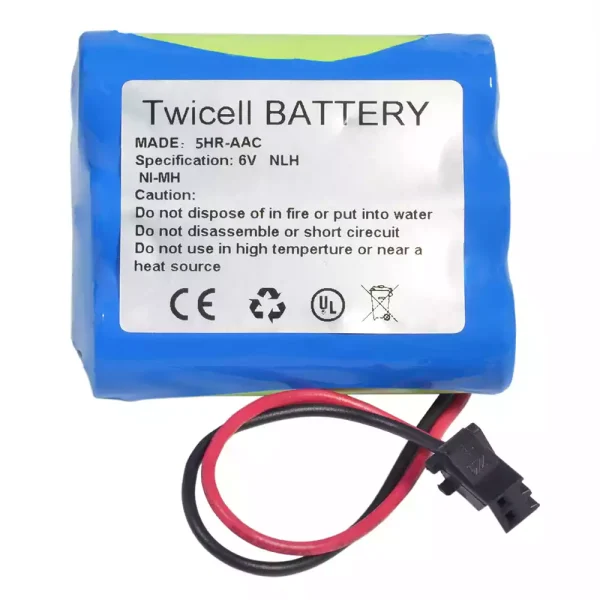 แบตเตอรี่ทดแทน ใช้ได้กับ SANYO Twicell 5HR-AAC,SANYO MDF-137,MDF-U333,MDF-U537,MDF-U537D,MDF-V7486SC,MDF-C8V,VIP Plus