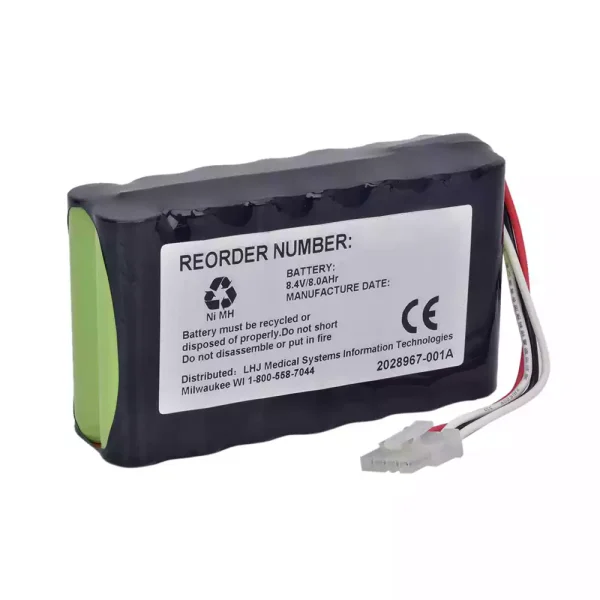 แบตเตอรี่ทดแทน ใช้ได้กับ GE DASH 2500,DASH 1800