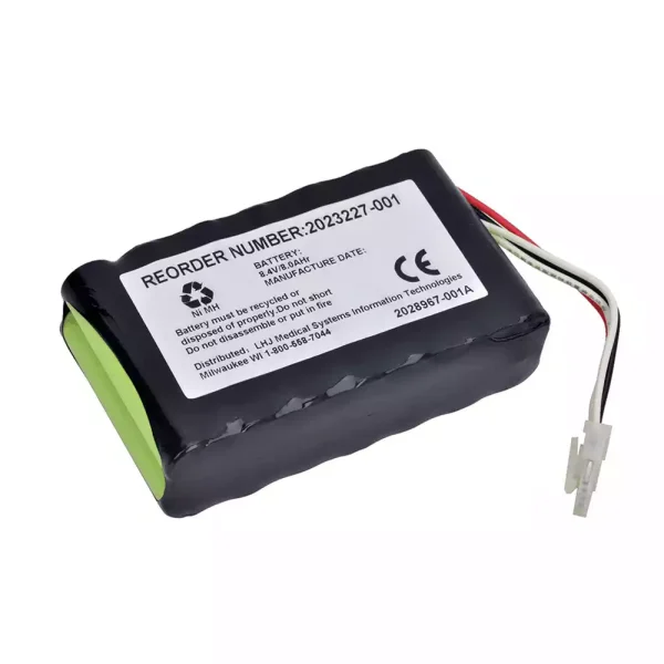 แบตเตอรี่ทดแทน ใช้ได้กับ GE DASH 2500,DASH 1800 - Image 3