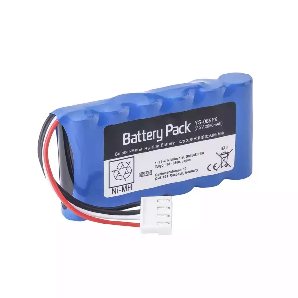 แบตเตอรี่ทดแทน ใช้ได้กับ YS-085P6,NIHON KOHDEN OLV-2700 OLV-2700 K OLG-2800 - Image 2