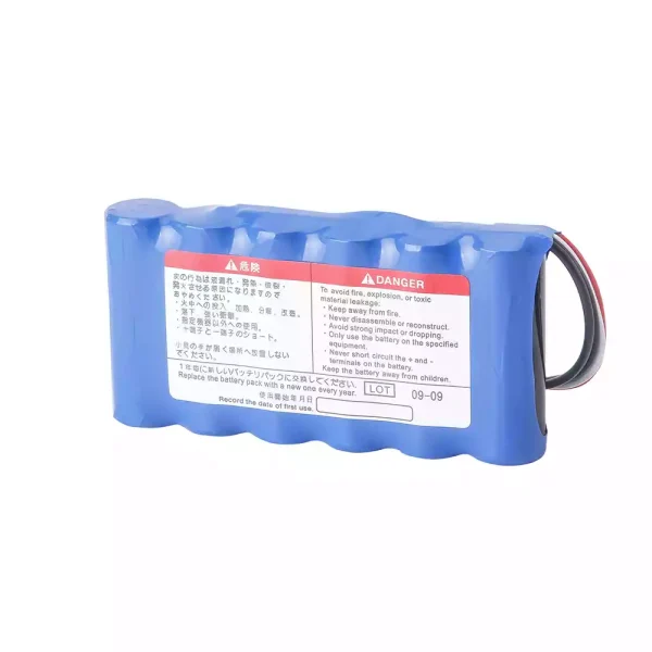 แบตเตอรี่ทดแทน ใช้ได้กับ YS-085P6,NIHON KOHDEN OLV-2700 OLV-2700 K OLG-2800 - Image 3