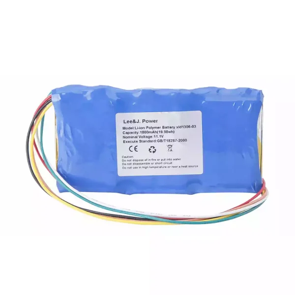 แบตเตอรี่ทดแทน ใช้ได้กับ XLD1306-03,Aricon ECG-3D