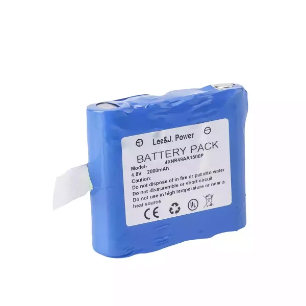 แบตเตอรี่ทดแทน ใช้ได้กับ EDAN 4XNR49AA1500P H100B CS-01 - Image 2
