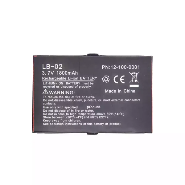 แบตเตอรี่ทดแทน ใช้ได้กับ BIOLIGHT LB-02 12-100-0001