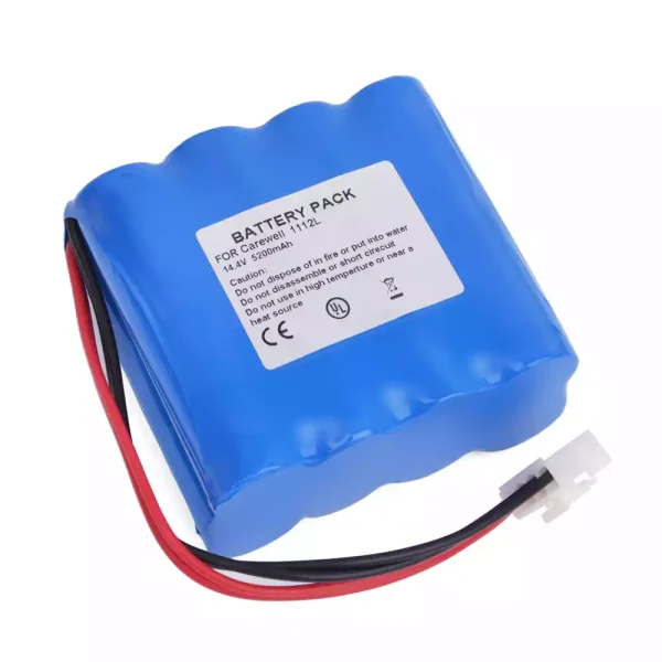 แบตเตอรี่ทดแทน ใช้ได้กับ Carewell ECG-1112 ECG-1112G ECG-1112L - Image 2