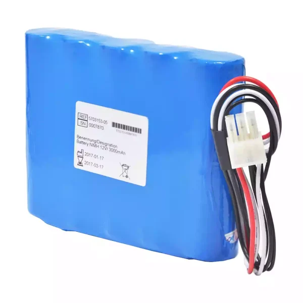 แบตเตอรี่ทดแทน ใช้ได้กับ Carina NIV Ventilator OM11759 5703153-05 - Image 2