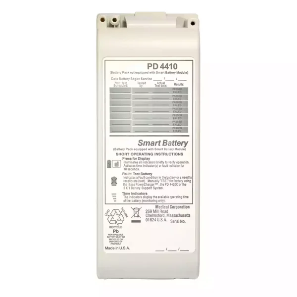 แบตเตอรี่ทดแทน ใช้ได้กับ Zoll PD1400 PD1600 PD1700 PD2000
