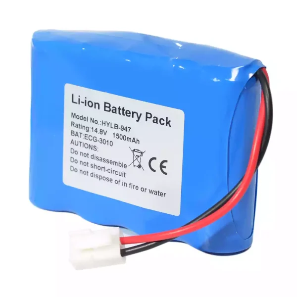 แบตเตอรี่ทดแทน ใช้ได้กับ Biocare HYLB-947,Biocare ECG-3010 - Image 2