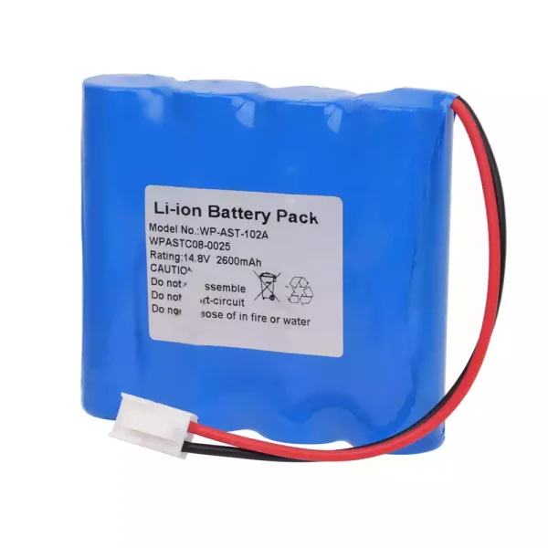 แบตเตอรี่ทดแทน ใช้ได้กับ WP-AST-102A,WPASTC08-0025,Osen ECG-8112 - Image 3