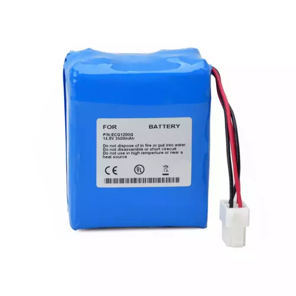 แบตเตอรี่ทดแทน ใช้ได้กับ CONTEC ECG-1200 ECG-1200G ECG-1600D