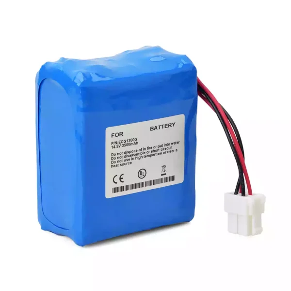 แบตเตอรี่ทดแทน ใช้ได้กับ CONTEC ECG-1200 ECG-1200G ECG-1600D - Image 2