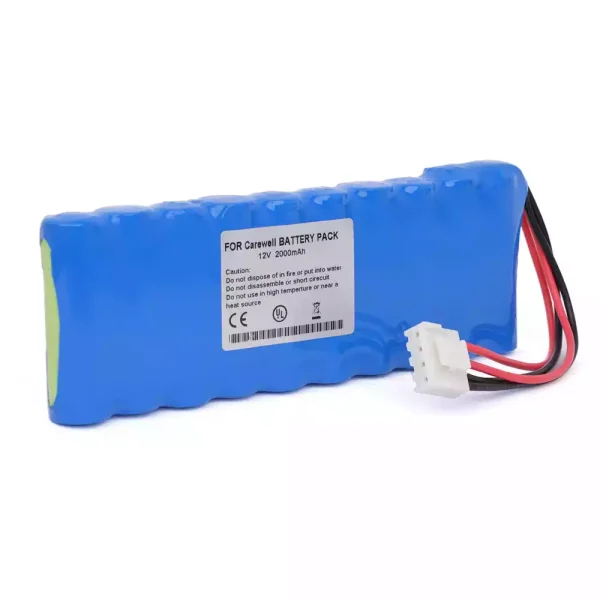 แบตเตอรี่ทดแทน ใช้ได้กับ Carewell ECG-1101,ECG-1101B,ECG-1101G - Image 2