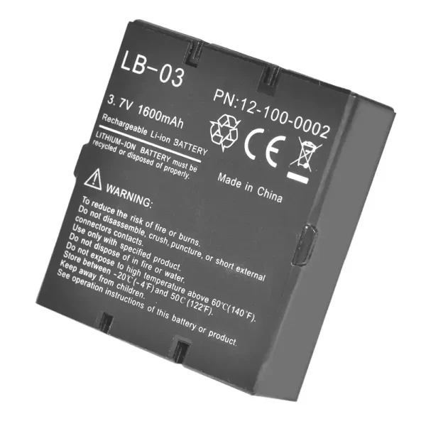 แบตเตอรี่ทดแทน ใช้ได้กับ BIOLICHI LB-03 M800 - Image 2