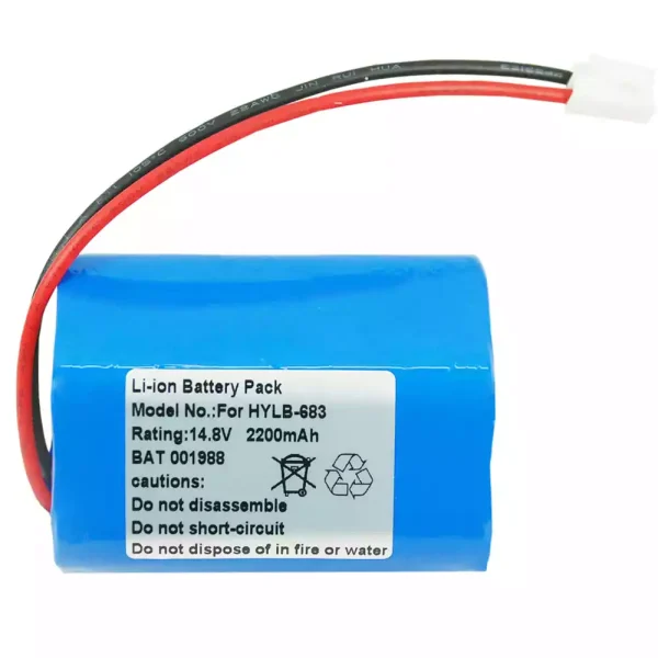 แบตเตอรี่ทดแทน ใช้ได้กับ Biocare ECG-1200,ECG-1210,ECG-1201,FM-801