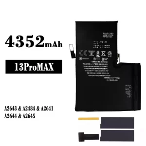 แบตเตอรี่โทรศัพท์มือถือ A2653 สำหรับรุ่น iPhone 13 Pro Max