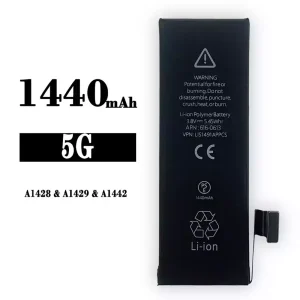 แบตเตอรี่โทรศัพท์มือถือ LIS1491APPCS สำหรับรุ่น iPhone 5G/ A1428/A1429/A1442
